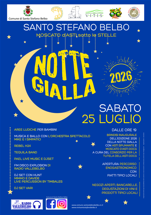 Notte Gialla 2026